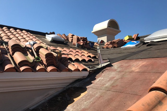 Clay Tile Roof Repair